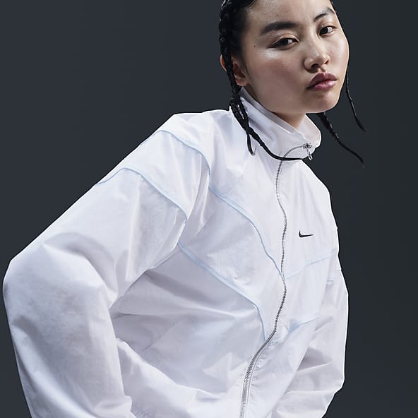 White Windbreakers. Nike